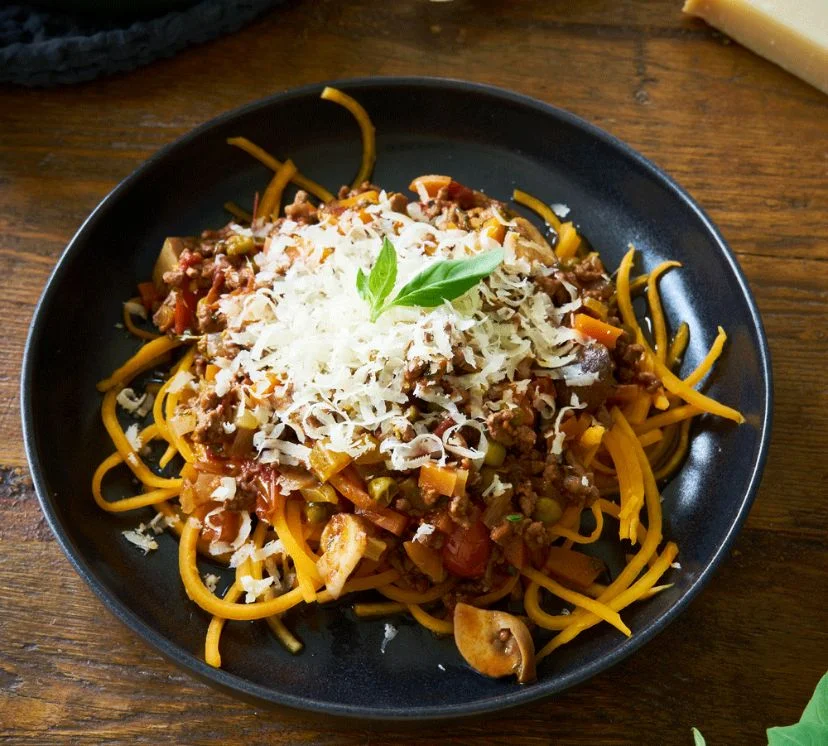 Bolognese cu zoodles