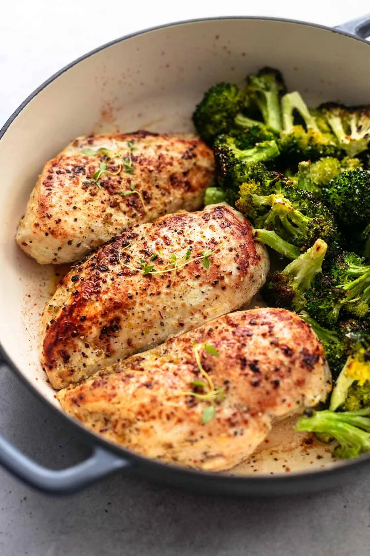 Pui cu broccoli (12 min)